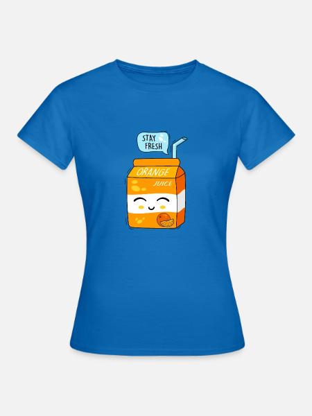 Saft und Glück - Frauen T-Shirt - Royalblau