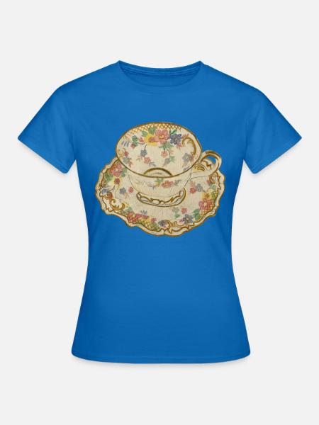 Teetasse - Frauen T-Shirt - Royalblau