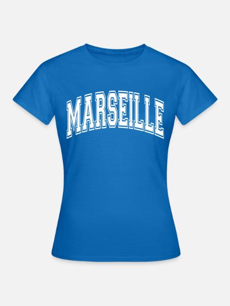 Marseille - Frauen T-Shirt - Royalblau
