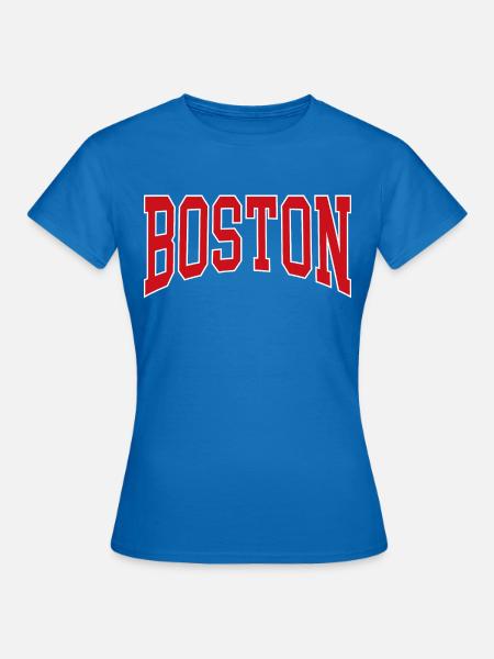 Boston - Frauen T-Shirt - Royalblau
