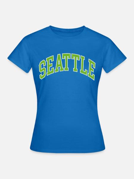 Seattle - Frauen T-Shirt - Royalblau