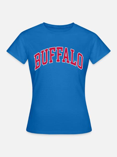 Buffalo - Frauen T-Shirt - Royalblau