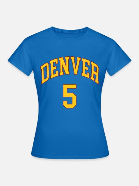 Denver 5 - Frauen T-Shirt - Royalblau