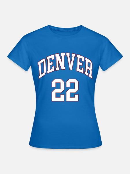 Denver 22 - Frauen T-Shirt - Royalblau