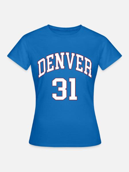 Denver 31 - Frauen T-Shirt - Royalblau