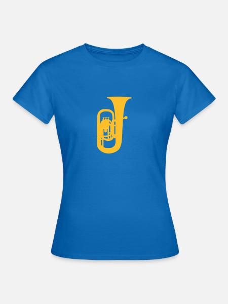 Tuba - Frauen T-Shirt - Royalblau