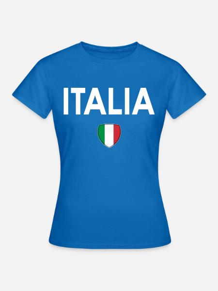 Italien Flagge Italia Italienische Flagge - Frauen T-Shirt - Royalblau
