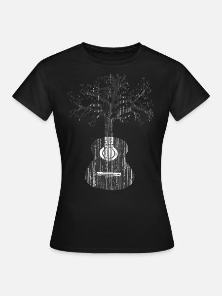 Guitar Tree - Women's T-Shirt - black