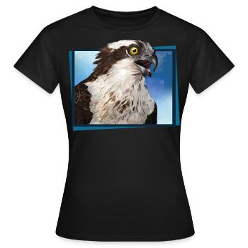 Osprey - Women's T-Shirt - black - Front - AI Model Female 172 dark (172cm)