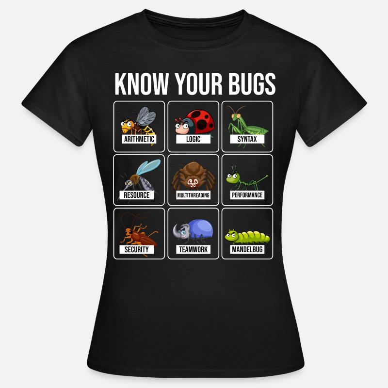 Vous avez une nouvelle erreur de codage des programmeurs de progression - T-shirt Femme - noir
