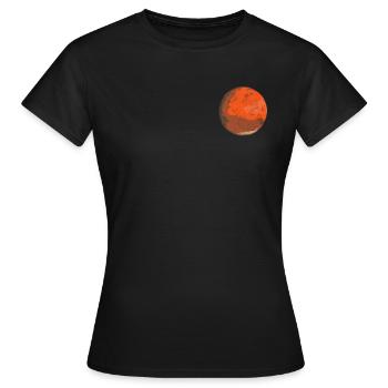Mars - Women's T-Shirt - black - Front - AI Model Female 172 dark (172cm)