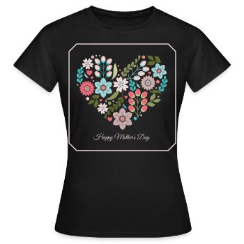 Fête des Mères Cadeau meilleur maman cadeau de fête des mères - T-shirt Femme - noir - Devant - AI Model Female 172 dark (172cm)
