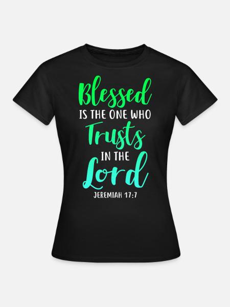 Glaube, LIebe Hoffnung Religion Jesus Weihnachten - Frauen T-Shirt - Schwarz