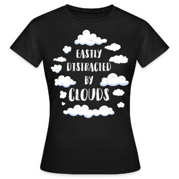Météorologue Prévisions météorologiques - T-shirt Femme - noir - Devant - AI Model Female 172 dark (172cm)