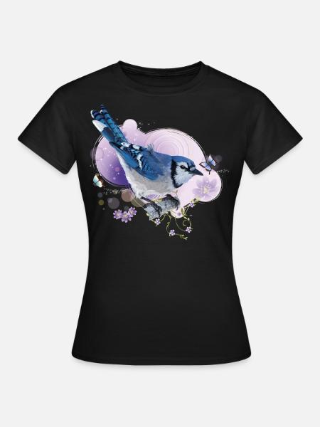 Blaue Chara - Frauen T-Shirt - Schwarz