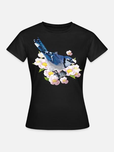 Blaue Chara - Frauen T-Shirt - Schwarz