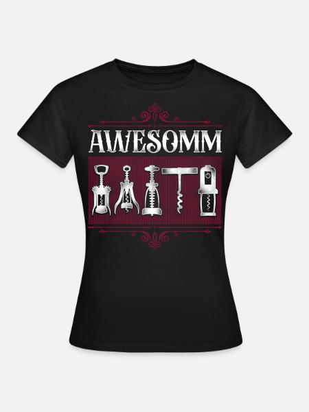 Sommelier Wine Drinking Tasting - Frauen T-Shirt - Schwarz