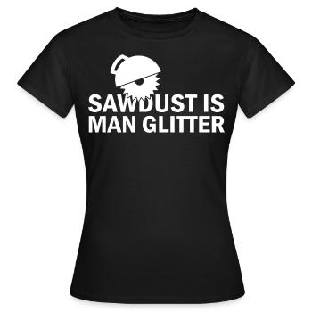 Crafter, Engineer Apprentice Woodworker Carpenter - Women's T-Shirt - black - Front - AI Model Female 172 dark (172cm)