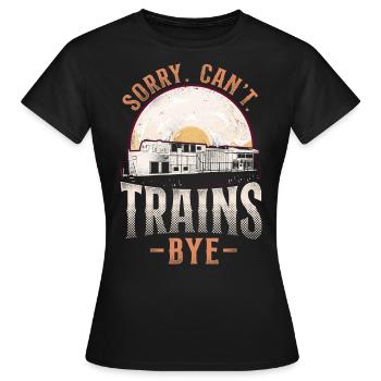 Conducteur de train diesel de marchandises - T-shirt Femme - noir - Devant - AI Model Female 172 dark (172cm)