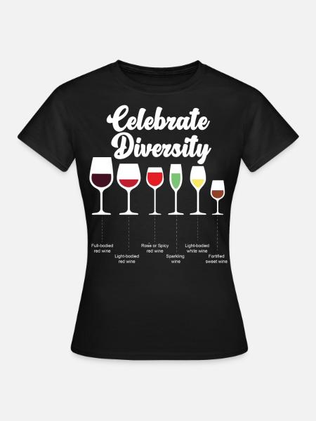 Sommelier Wine Drinking Tasting - Frauen T-Shirt - Schwarz