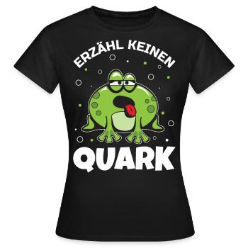 Frosch Kröte, Frösche, Kaulquappe, Amphibien - Frauen T-Shirt - Schwarz - Vorne - AI Model Female 172 dark (172cm)