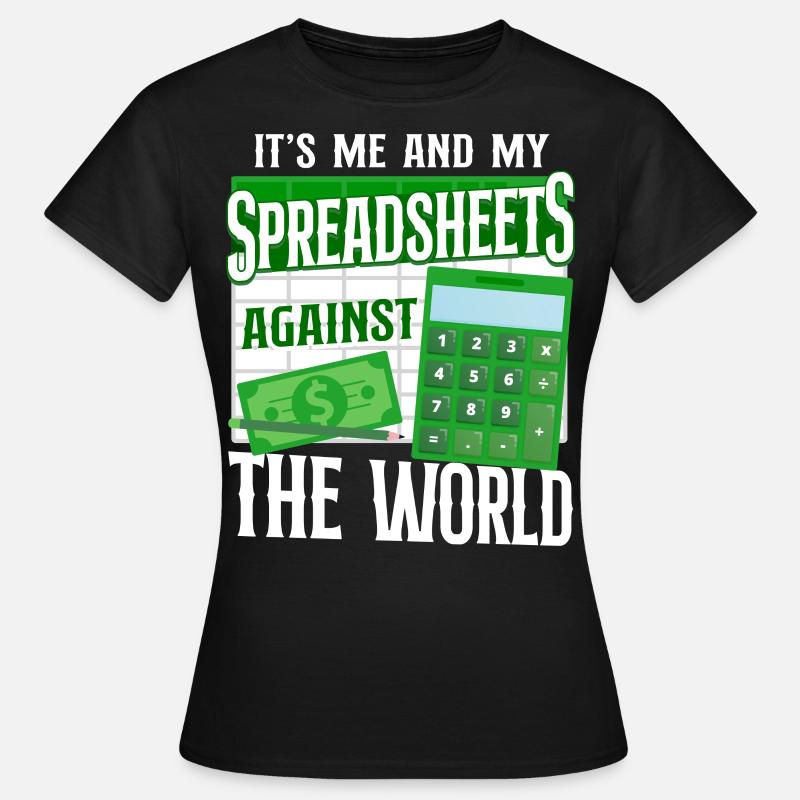 Comptable Comptable Comptable Comptabilité - T-shirt Femme - noir