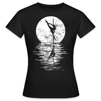 Pole Dance Dancer, Pole Dance, Pole Dancing - T-shirt Femme - noir - Devant - AI Model Female 172 dark (172cm)
