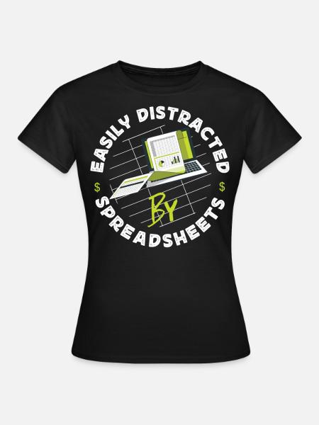 Accountant Bookkeeper Accounting - Frauen T-Shirt - Schwarz