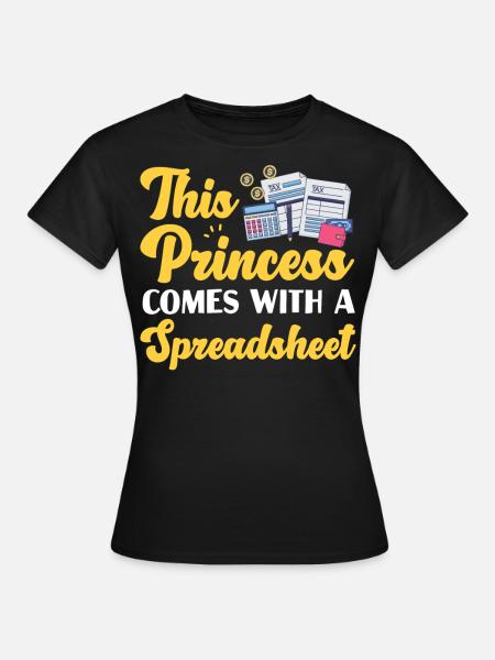 Comptable Comptable Comptable - T-shirt Femme - noir