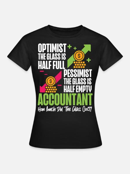 Comptable Comptable Comptable - T-shirt Femme - noir