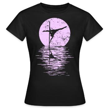 Pole Dance Dancer, Pole Dance, Pole Dancing - T-shirt Femme - noir - Devant - AI Model Female 172 dark (172cm)