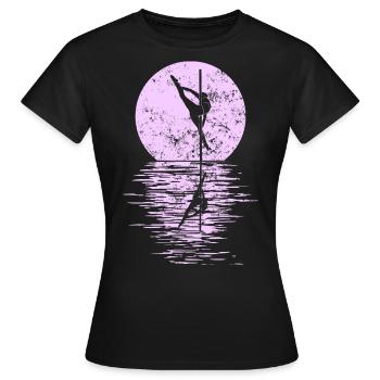 Pole Dance Dancer, Pole Dance, Pole Dancing - T-shirt Femme - noir - Devant - AI Model Female 172 dark (172cm)