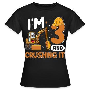 lustiges Silikon Tits Silicon Valley Brüste Boobs - Frauen T-Shirt - Schwarz - Vorne - AI Model Female 172 dark (172cm)