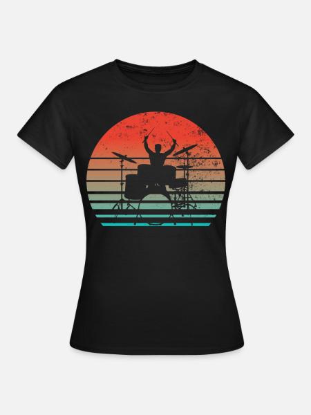 Drummers Drummers Drummers Drummers - Women's T-Shirt - black