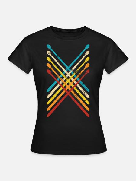 Drummers Drummers Drummers Drummers - Women's T-Shirt - black
