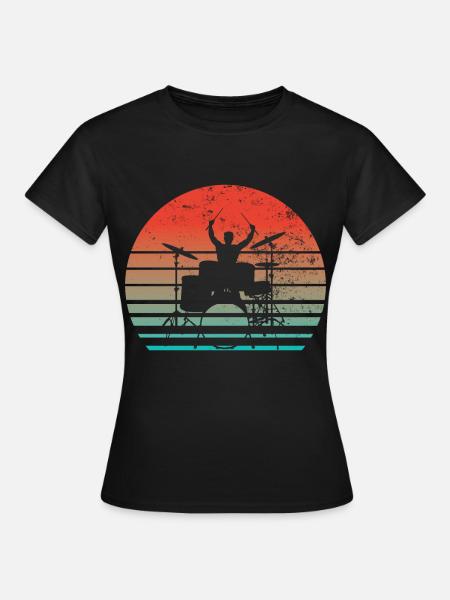 Drummers Drummers Drummers Drummers - Women's T-Shirt - black