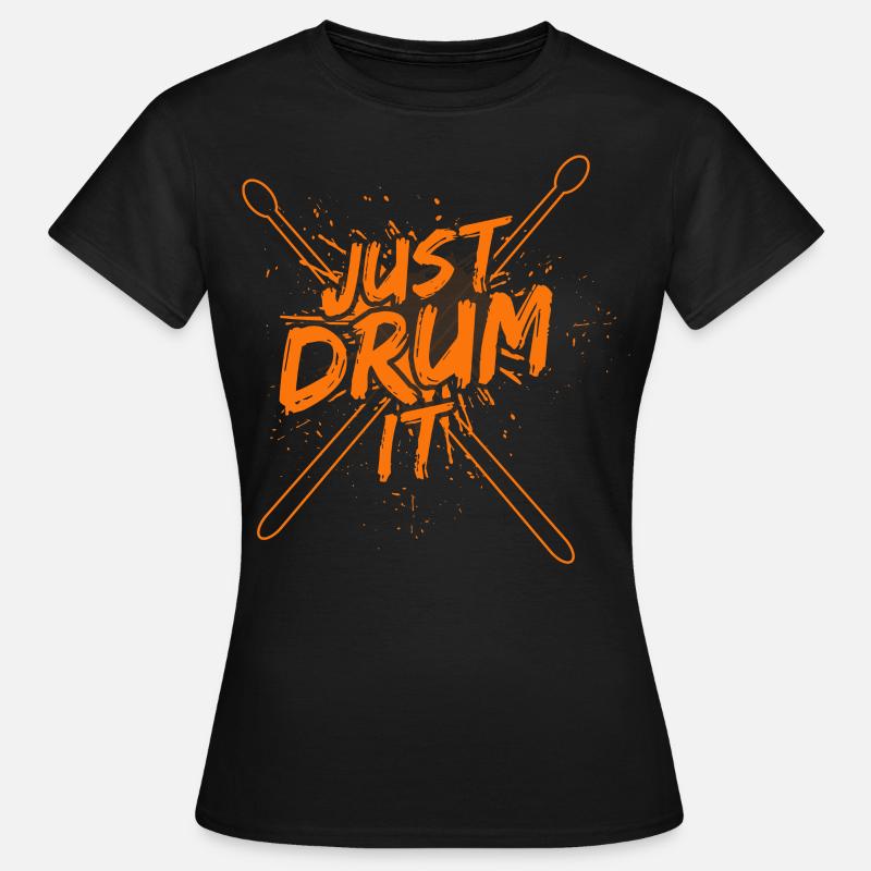 Drummers Drummers Drummers Drummers - Women's T-Shirt - black