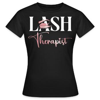 Esthéticienne Esthéticienne Soins de la Peau - T-shirt Femme - noir - Devant - AI Model Female 172 dark (172cm)