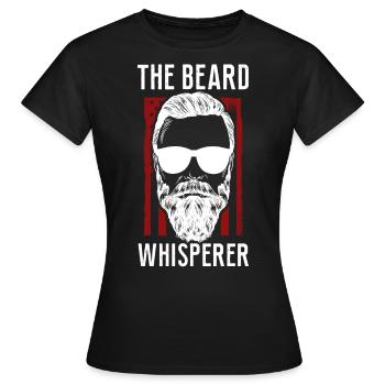 Beard Lover Bearded Man The Beard - Women's T-Shirt - black - Front - AI Model Female 172 dark (172cm)