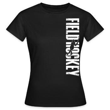 Hockey sur gazon Hockey sur gazon - T-shirt Femme - noir - Devant - AI Model Female 172 dark (172cm)