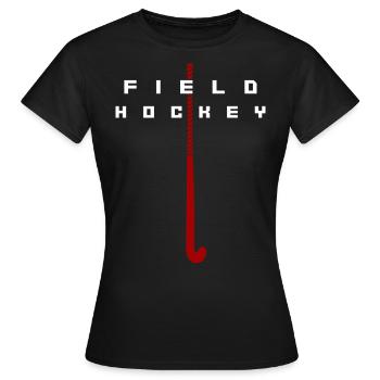 Hockey sur gazon Hockey sur gazon - T-shirt Femme - noir - Devant - AI Model Female 172 dark (172cm)