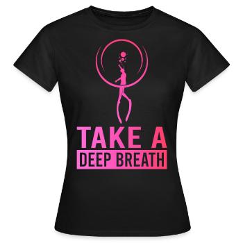 Plongée, Apnée Plongée, Apnée No Limit Apnée Apnée - T-shirt Femme - noir - Devant - AI Model Female 172 dark (172cm)