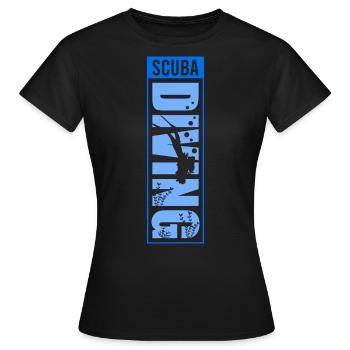 Plongée, Apnée Plongée, Apnée No Limit Apnée Apnée - T-shirt Femme - noir - Devant - AI Model Female 172 dark (172cm)