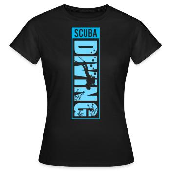 Plongée, Apnée Plongée, Apnée No Limit Apnée Apnée - T-shirt Femme - noir - Devant - AI Model Female 172 dark (172cm)