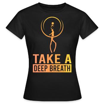 Plongée, Apnée Plongée, Apnée No Limit Apnée Apnée - T-shirt Femme - noir - Devant - AI Model Female 172 dark (172cm)