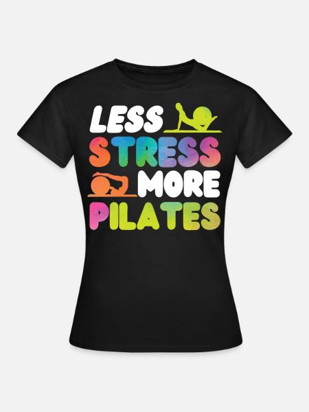 Pilates Instructor Teacher - Frauen T-Shirt - Schwarz