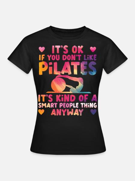 Pilates Instructor Teacher - Frauen T-Shirt - Schwarz