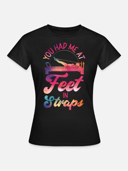 Pilates Instructor Teacher - Frauen T-Shirt - Schwarz