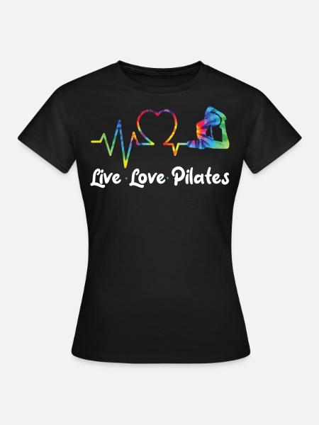 Pilates Instructor Teacher - Frauen T-Shirt - Schwarz