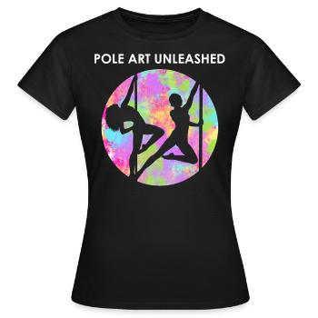 Danseur De Pole Dance, Pole Dance, Pole Dance - T-shirt Femme - noir - Devant - AI Model Female 172 dark (172cm)